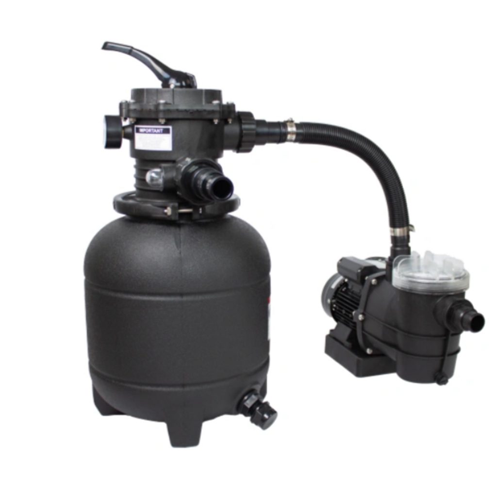 12 Inch Sand Filter System For4-way Valve for Above Ground Pool with 0.25HP Prefilter Pool Pump